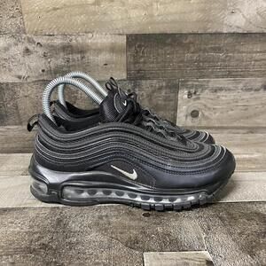 Nike Air Max 97 Womens Black Silver Running Shoes DM8347-001 Ladies Size 6